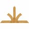 Ekena Millwork Richland Rough Sawn Timber Gable Bracket, Western Red Cedar, 72"W x 42"H x 2"D x 6"F, 14/12 Pitch GBW072X42X0206RIC00RWR - alternate 1